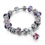 Bracelets - Authentic Tibetan Crystal Charm Bracelet