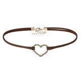 Bracelets - HUALUO Velvet Heart Or Infinity Choker Necklace