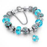 Bracelets - Authentic Tibetan Crystal Charm Bracelet