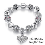 Bracelets - Crystal Charm Bracelet