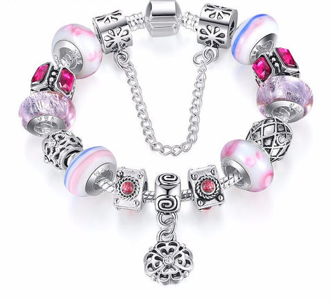 Bracelets - Silver Charm Bracelet