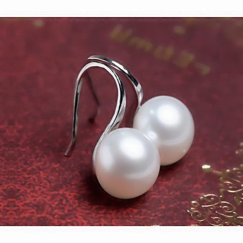 Earrings - Genuine Freshwater Pearl Earrings