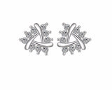 Earrings - Silver Zircon Earring Studs